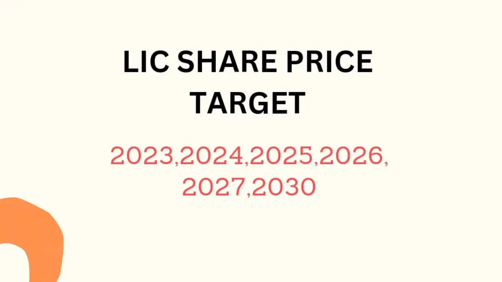 lic share price target 